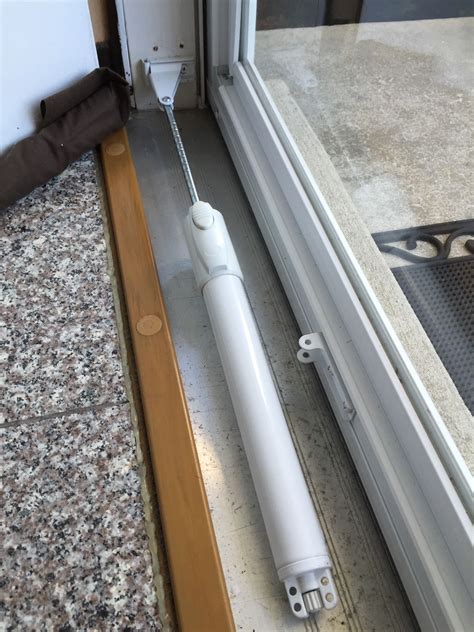 The reason it is a Pella, is because the last one I had was a Larson and it lasted only about three years. . Pneumatic screen door closer stuck open